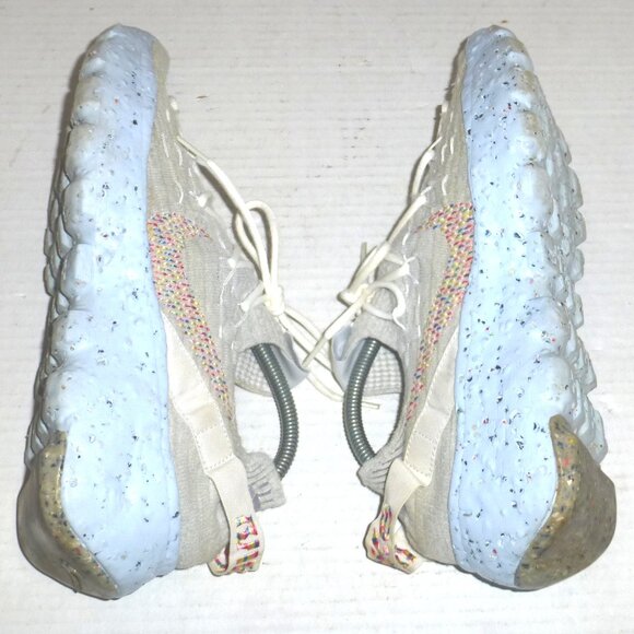 Nike Space Hippie 04 Grey Rainbow Men's Sneakers Shoes Size: 10.5 CZ6398-102 - Picture 3 of 12